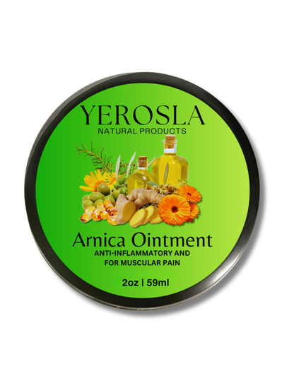 2oz Arnica Ointment for Arthritis, Muscules and Joint Aches