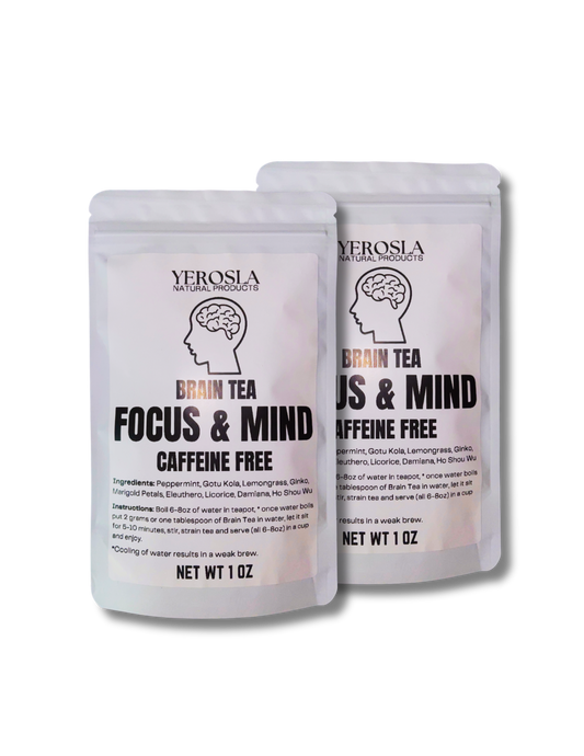 Brain Tea Mind & Body, Caffeine FREE